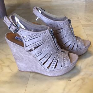 Brand new Cream Wedge Sandal